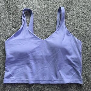 Lightly used Lululemon align tank lavender